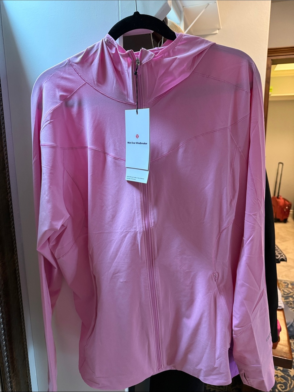lululemon athletica Pink Hooded Zip-Front Utility Jacket